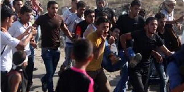 Filistin Kadoori Üniversitesi Çevresinde Siyonistlerle Çıkan Çatışmalarda 23 Kişi Yaralandı