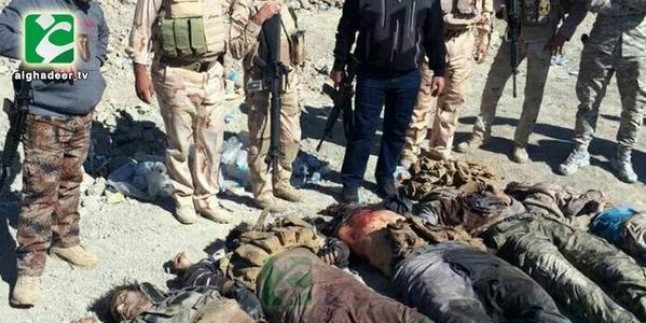 Felluce’de 14 IŞİD mevzisi yerle bir edildi, 60 terörist öldürüldü