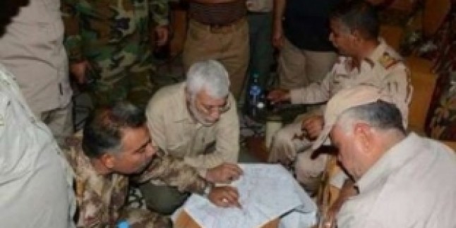 Irak Gönüllü Güçlerinin Şii ve Sünni komutanları Selahaddin’de toplandı