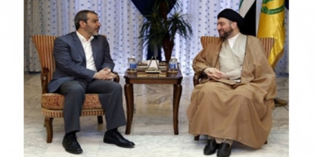 İran’ın Irak büyükelçisi Ammar Hekim’le görüştü