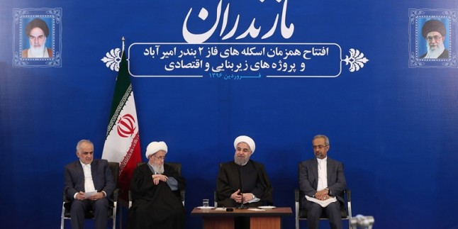 Ruhani: İran’ın önceliği, Hazar ülkeleriyle ilişkileri güçlendirmektir
