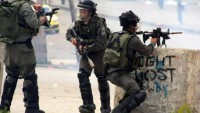 Siyonist İsrail Güçleri Filistinlilerin Kampını Bastı
