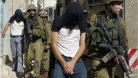 Siyonist İsrail Güçleri Batı Yaka’da Dokuz Filistinliyi Gözaltına Aldı
