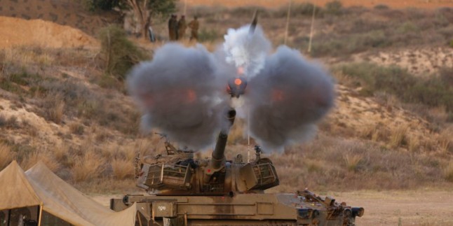 İşgalci İsrail Ordusu Gazze’den Roket Atıldı İddiasıyla Gazze Mücahidlerine Ait Bir Hedefi Bombaladı