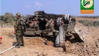 El-Kassam Tugayları Siyonist İsrail’in En Sağlam Tankı Merkava’yı Kalbura Çevirdi