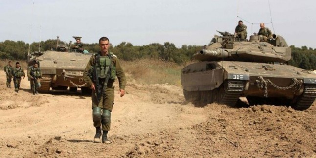 Siyonist İsrail Ordusu Gazze Sınırına Ek Kuvvet Gönderdi