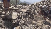 Siyonist Suud Koalisyonu Yemen’de Cumhurbaşkanlığı Sarayını bombaladı