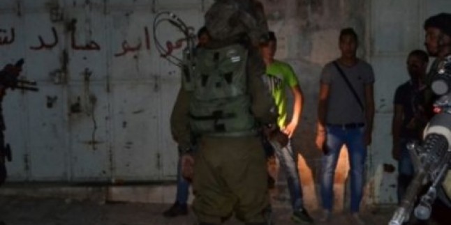 Siyonist İsrail Güçleri Batı Yaka ve Kudüs’te Birçok Noktaya Baskın Düzenledi