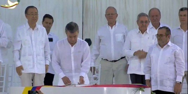 Kolombiya’da yeni barış anlaşması bugün