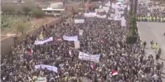 Foto: Yemen’de Milyonlar Kudüs Günü Etkinliklerine Katıldı