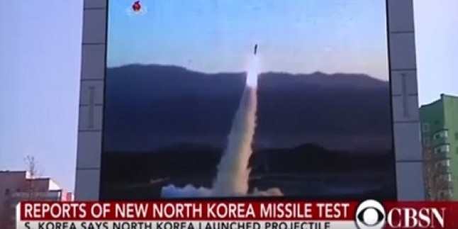 Kuzey Kore peş peşe dört füze birden fırlattı