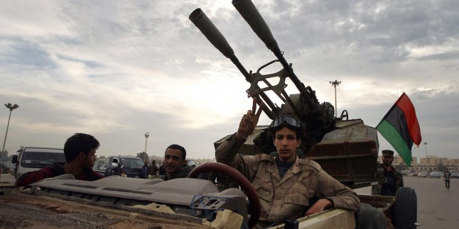 Libya Ordusu IŞİD Teröristlerinin İşgalindeki El-Havari Bölgesini Kurtardı