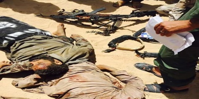 Libya Ordusu İle IŞİD Teröristleri Arasındaki Çatışmalar Şiddetlendi