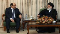 Nuri el’Maliki, Ayetullah Mahmud Haşimi Şahrudi ile görüştü