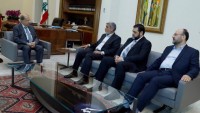 Hamas Siyasi Birimi üyesi İzzet Er-Reşak başkanlığında bir heyet, Lübnan Cumhurbaşkanı Mişel Avn ile Görüştü