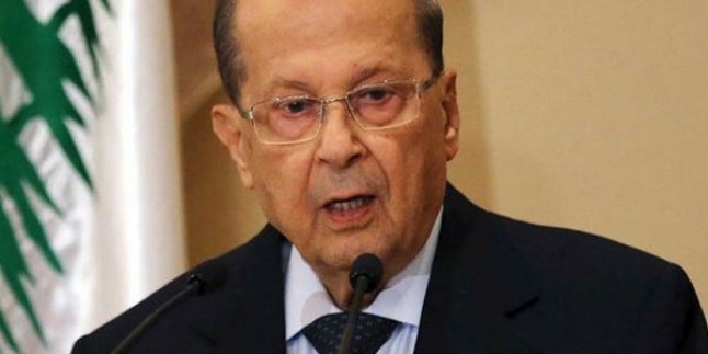 Lübnan Cumhurbaşkanı Mişel Avn: İran Lübnan işlerine karışmıyor