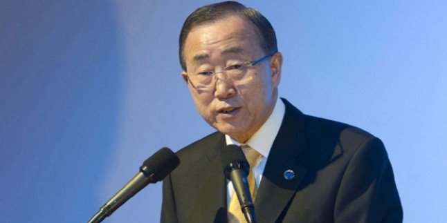 BM Genel Sekreteri Ban Ki-mun’dan Netanyahu’ya Tepki