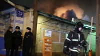 Moskova’da Müslümanların çalıştığı bir atölyede yangın: 12 ölü