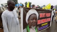 Nijerya Müslümanları Liderinin tutukluluğunun devam etmesi Londra’da protesto edildi