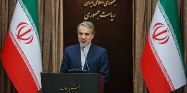 İran Hükümet Sözcüsü Nobaht: Füze ve savunma gücümüz müzakere edilmedi, edilmeyecek