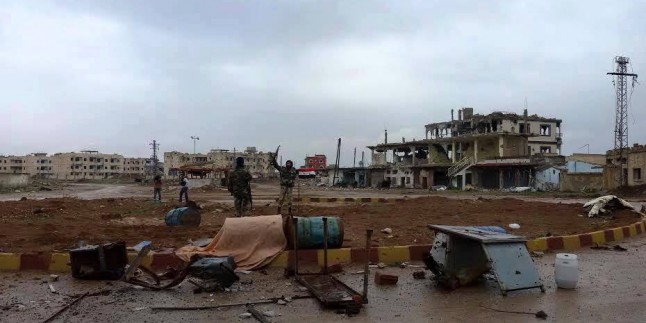 Suriye ordusu Al Alkamiye beldesini teröristlerden temizleyerek kontrol altına aldı