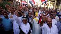 Ayetullah Sistani’nin Taleplerinin Yerine Getirilmesi İçin Gösteriler Düzenleniyor