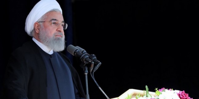 Hasan Ruhani: İran halkı, Trump ve Siyonist rejime karşı birliktir