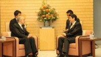 Salihi, Japonya Başbakanı ile görüştü