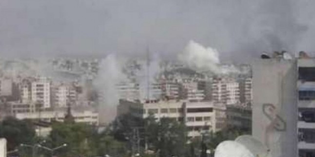 Teröristlerin Şam’a saldırılarında 27 kişi öldü