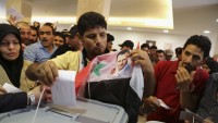 Suriye parlamento seçimlerine katılım %60