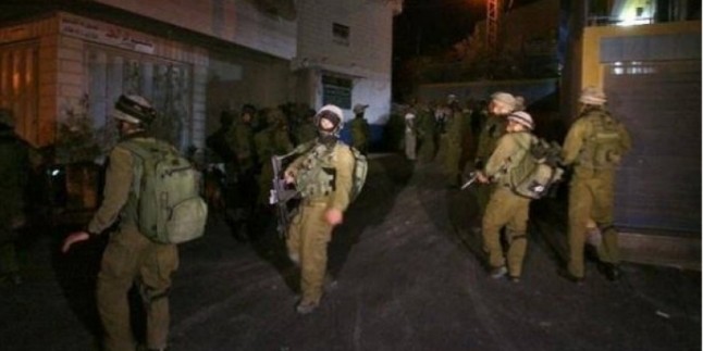 Siyonist İsrail Rejimi Filistin Şehirlerine Operasyon Düzenledi