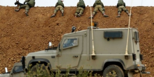 İşgalci İsrail Gazze Sınırına ve Batı Yaka’ya Binlerce Asker Yığıyor