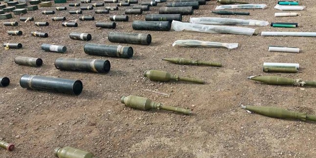 Suriye Ordusu Büyük Miktarda Silah, Ekipman ve Araçlar Ele Geçirildi
