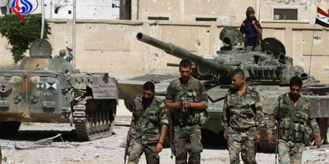 Suriye ordusu, teröristlerin Ebu Zuhur üssüne giden bağlantı noktasını kesti