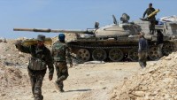 Suriye Ordusu Terörist Grupların Mevzilerini Darmadağın Etti