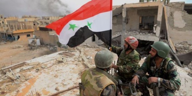 Suriye ordusu teröristlerin mevzilerini darmadağın etti