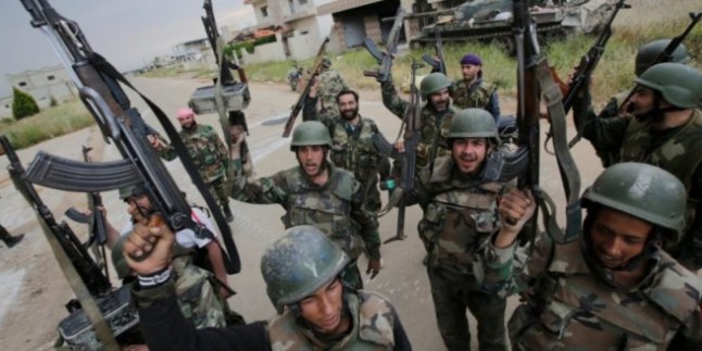 Suriye Ordusu, teröristlerin elindeki son mahallelerde ilerliyor
