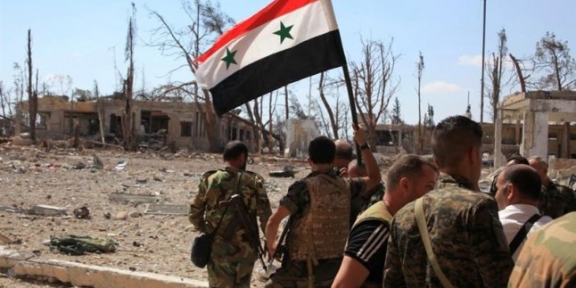 Suriye Ordusu El Cendul bölgesini teröristlerden temizledi