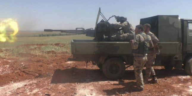Suriye Ordusu Hums Kırsalında Yuvalanan Teröristlere Önemli Darbeler İndirdi