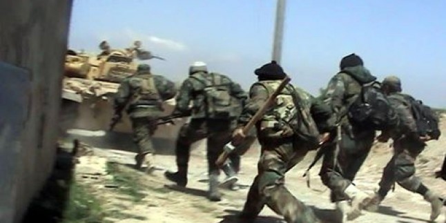 Suriye Ordusu Dera Kırsalında Teröristler Tarafından Ele Geçirilen 52. Tugay’a Yaklaştı