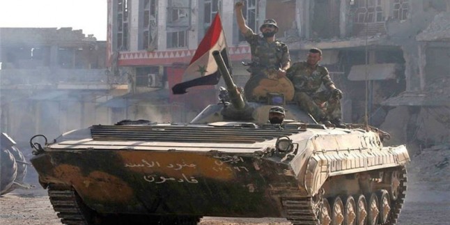 Suriye Ordusu Teröristlere Karşı Yoğun Hava ve Kara Saldırıları Başlattılar