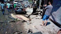 Eli Kanlı Teröristler, Suriye’nin Homs Kentine Bombalı Saldırı Düzenledi