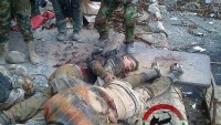 Foto: Suriye kahramanları tarafından öldürülen teröristlerin leşleri
