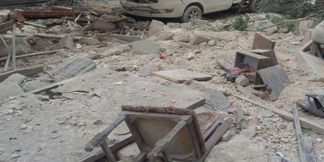 Tekfirci Teröristler Homs ve Şam Kırsalını Füzelerle Vurdu