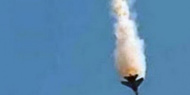 Türkiye ordusuna ait bir F 16 savaş uçağı Irak’ın kuzeyinde düştü
