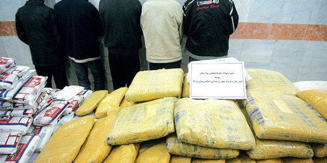İran’da son iki hafta zarfında 21,590 kg ağırlığında çeşitli uyuşturucu madde ele geçirildi
