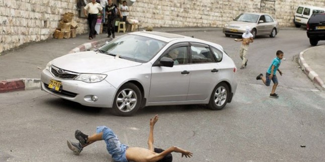 Siyonist Sürücünün Çarptığı Filistinli Küçük Kız Yaralandı