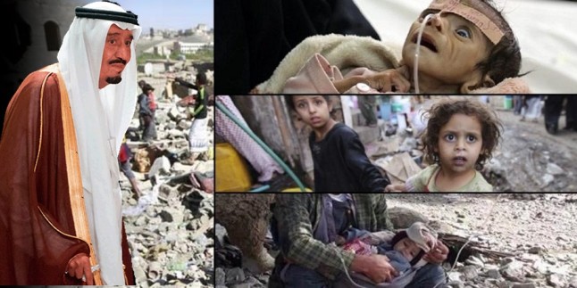 Siyonist Suudi Rejimi, Yemen’de Görme Engelli Merkezini Bombaladı