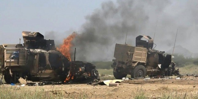Yemen Hizbullahı’ndan İşgalcilere Ağır Darbe: 11 Askeri Araç, 5 Tank Ve Yüzlerce Asker İmha Edildi