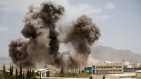 Yemen’de Ensarullah kampına hava saldırısı